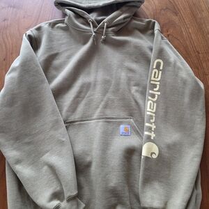 Carhartt Men's Olive Hoodie